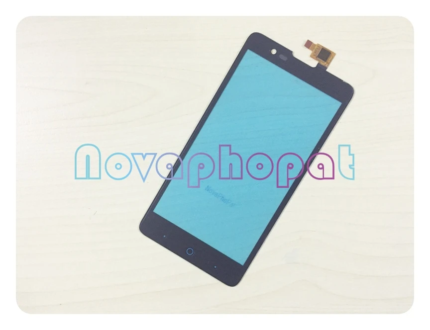 Черный сенсорный экран Novaphopat для ZTE Blade HN V993W L3 Plus сменный с цифровым