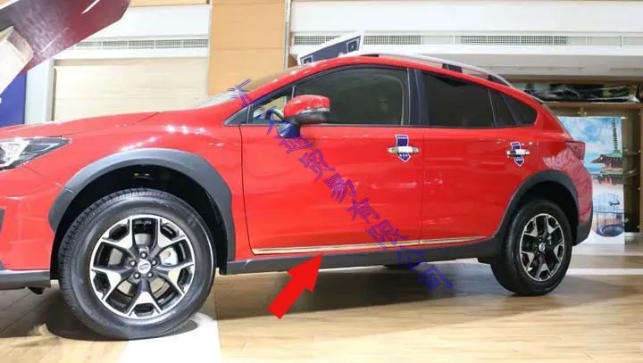 Накладки на боковые двери из АБС-пластика для Subaru XV 2018 2019 | Автомобили и мотоциклы