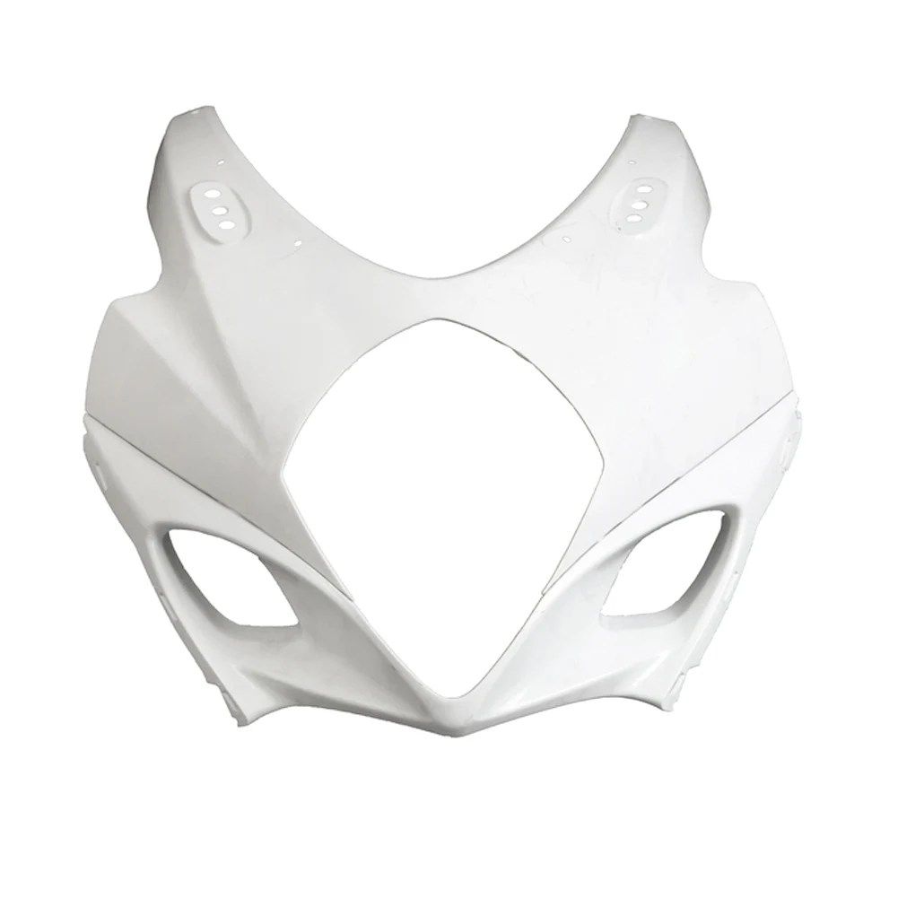 

Motorcycle Upper Front Nose Cowl Fairing For Suzuki GSXR 1000 K7 2007 2008 Injection Mold ABS Plastic Unpainted White