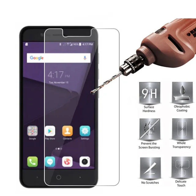 Закаленное стекло для ZTE Blade V8 Lite v7 lite Mini A520C защитная пленка экрана искусственное