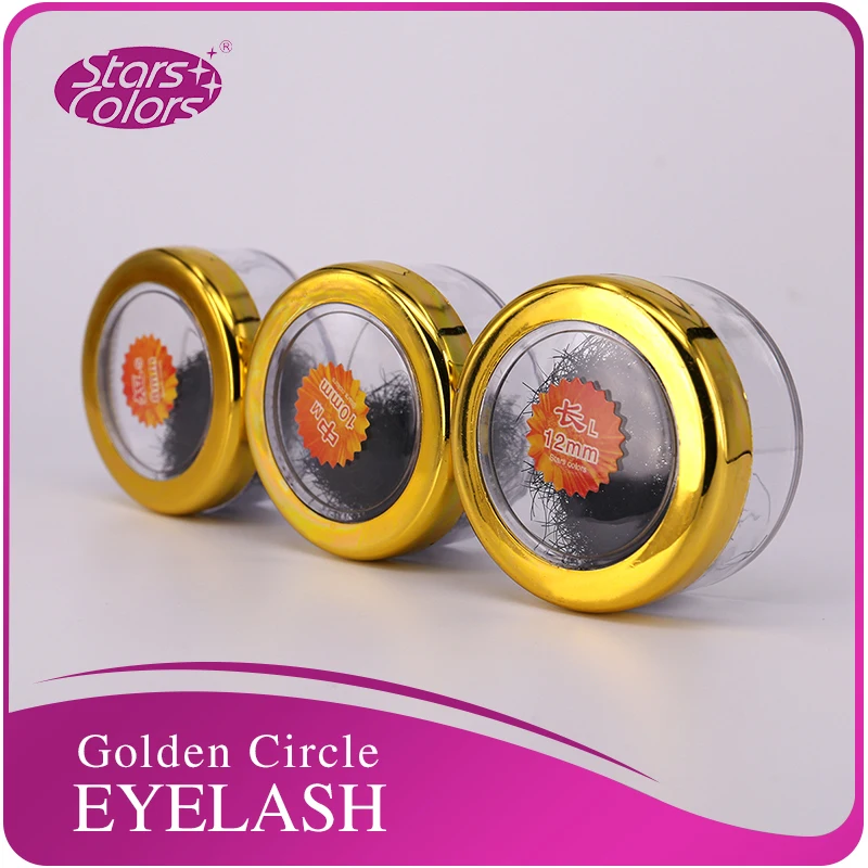 Шелковые искусственные ресницы для наращивания C образные завитки натуральные