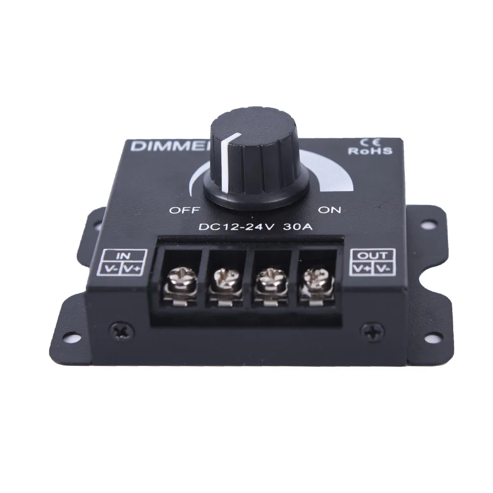 30A светодиодный AC/DC 12V 24V 360W Регулируемый Яркость лампа S p Драйвер светильник
