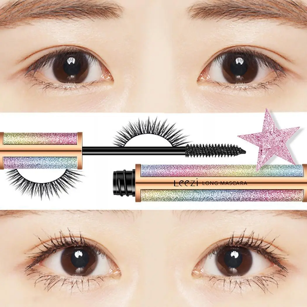 Модные Портативные ресницы толстые водонепроницаемые стойкие также расчесывают