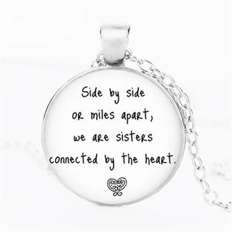 Кулон из хрустального стекла VERDVE We Are Hearts Sisters модный свитер цепочка ожерелье