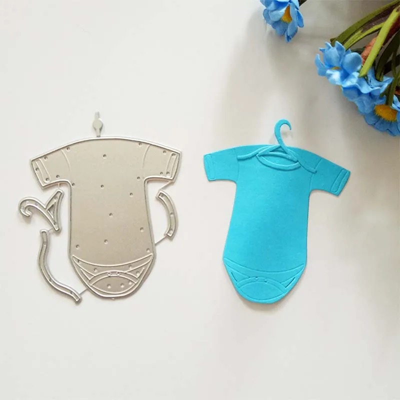 Baby Clothes Stencil Metal Cutting Dies For DIY Scrapbooking Paper Card Craft Embossing Human Figure Decoration Cards|Вырубные штампы|