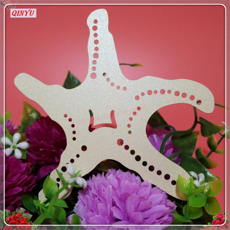 50 шт. в форме морской звезды бокал для вина свадебные сувениры и принадлежности
