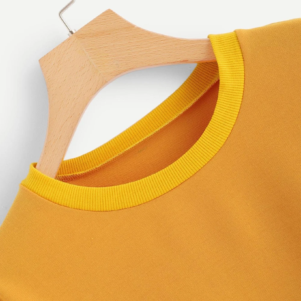 Женские футболки с пуговицами на животе летняя футболка длинными рукавами в