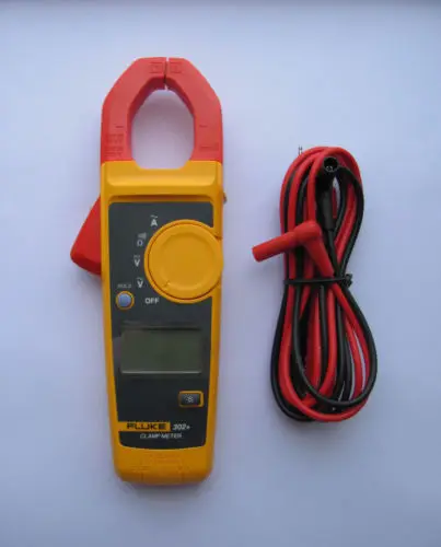 Мультиметр Fluke, быстрая 305 цифровой клещи ток напряжение мультиметр 1000A