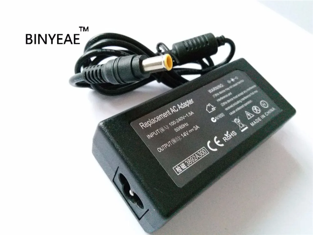 

14V 3A AC адаптер питания для SAMSUNG Syncmaster 152S 150MP 152B 151v SM1501MP SM150MP ЖК-монитор