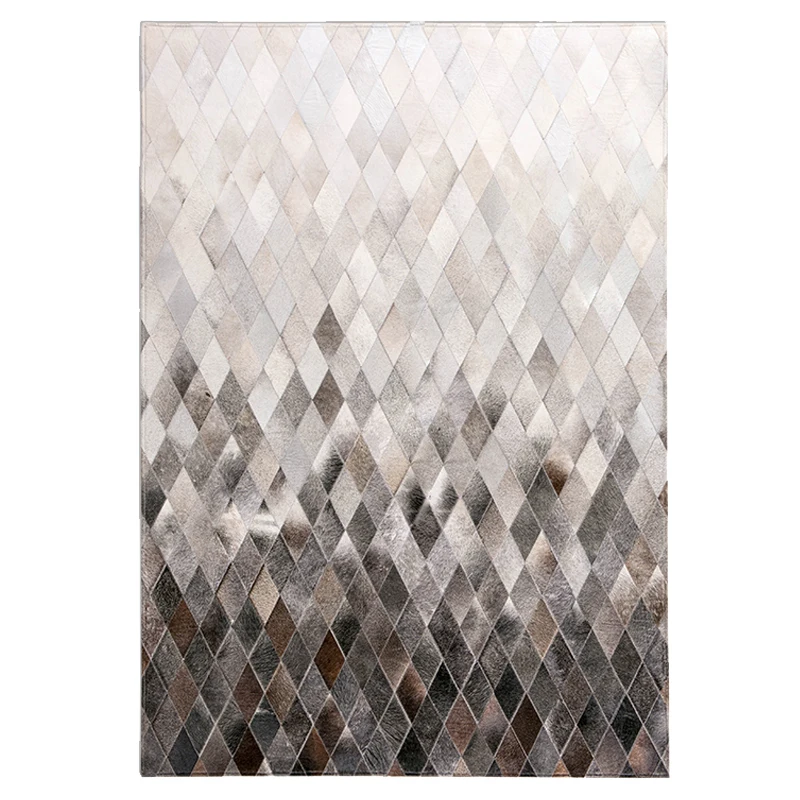 Ковер из натуральной коровьей шкуры для гостиной роскошный ковер воловьей кожи