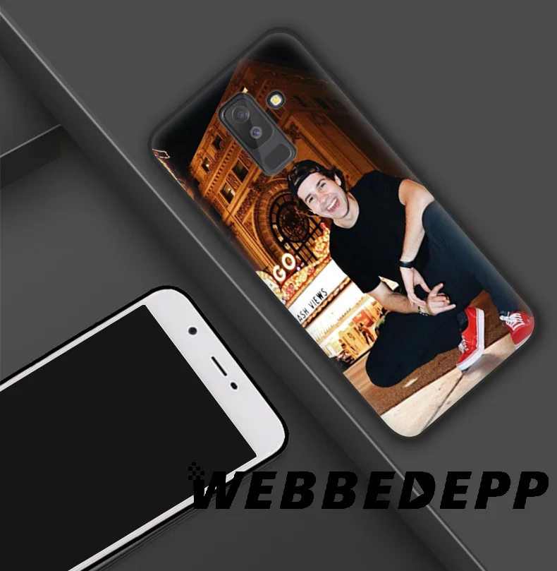 WEBBEDEPP Liza Koshy David Dobrik мягкий силиконовый чехол для Samsung Galaxy A9 A8 A7 A6 Plus 2018 A5 A3 2017 2016 Note 9 8