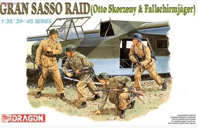 [Dragon] набор пластиковых моделей 1/35 Gran Sasso Raid (6094)|model bathtub|model driverfigure angel |