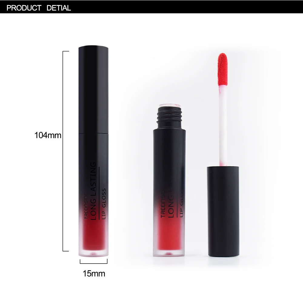 Matte Lipstick Waterproof Lips Makeup Dark Purple Wine Red Lip Batom Tint Moist Lipgloss Long Lasting Cosmetics | Красота и здоровье