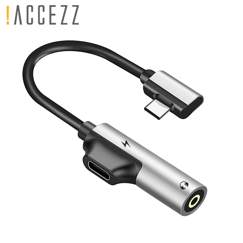 ! ACCEZZ Jack Aux USB Type C аудио адаптер для Xiaomi Mi 6 5 Huawei Mate 10 Pro Быстрая зарядка 3 мм разъем