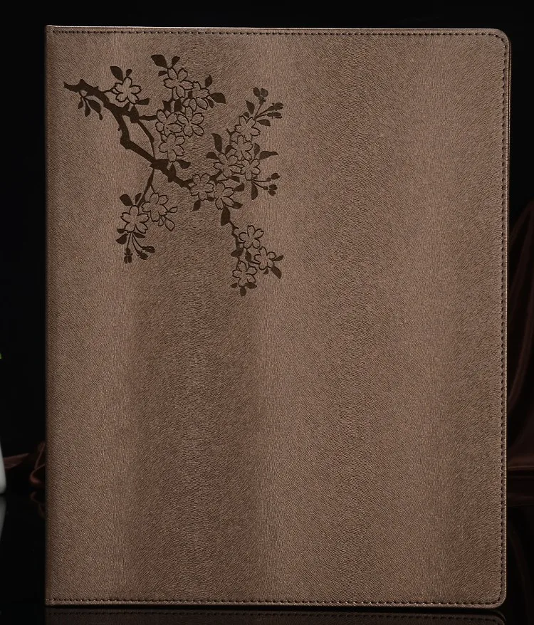 Customized A4 меню обложка для папки с пластиковыми карманами низкий MOQ customisedPU кожаный