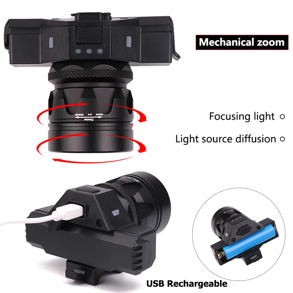 Мощный, Возможность зарядки при помощи разъема USB, светильник 8000LM T6+ COB светодиодный велосипедный спорт головки вспышки света светильник Велоспорт Передний фонарь Водонепроницаемый с Перезаряжаемые 18650 Батарея
