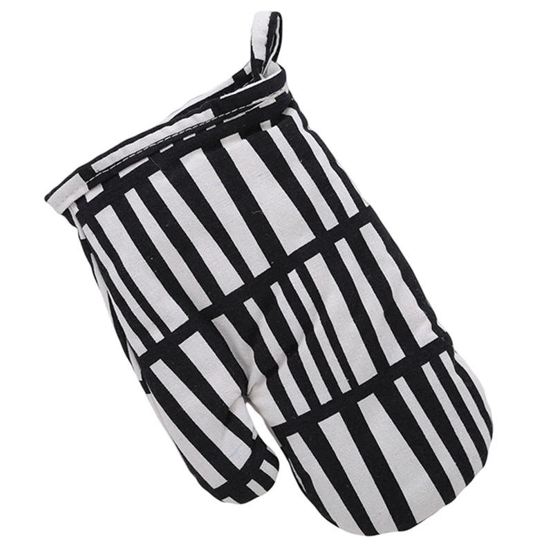 Милые кухонные изолированные Нескользящие Утепленные перчатки печь с высоким