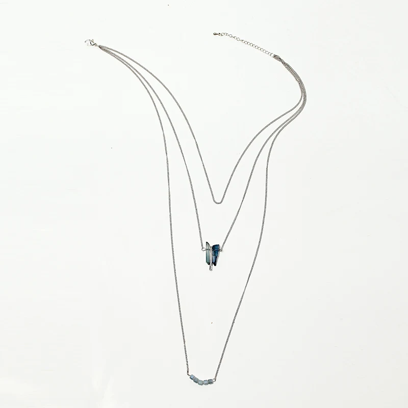 2016 для женщин с серебряным покрытием 3 Файер Ожерелья &amp Подвески множеством