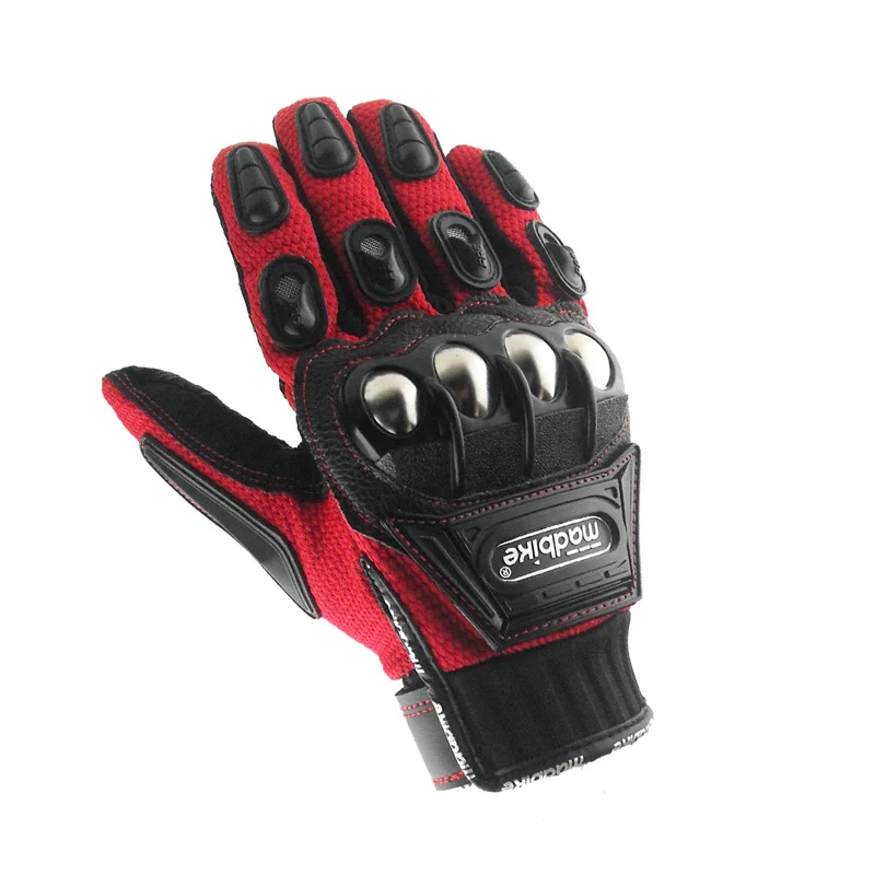 Мужские мотоциклетные перчатки Madbike гоночные для велоспорта с крестом|motorcycle gloves