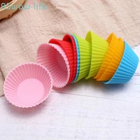 10pcs confectionate silica gel muffin cup snowflake mould baking tools for cakes safety and health high temperature resistance