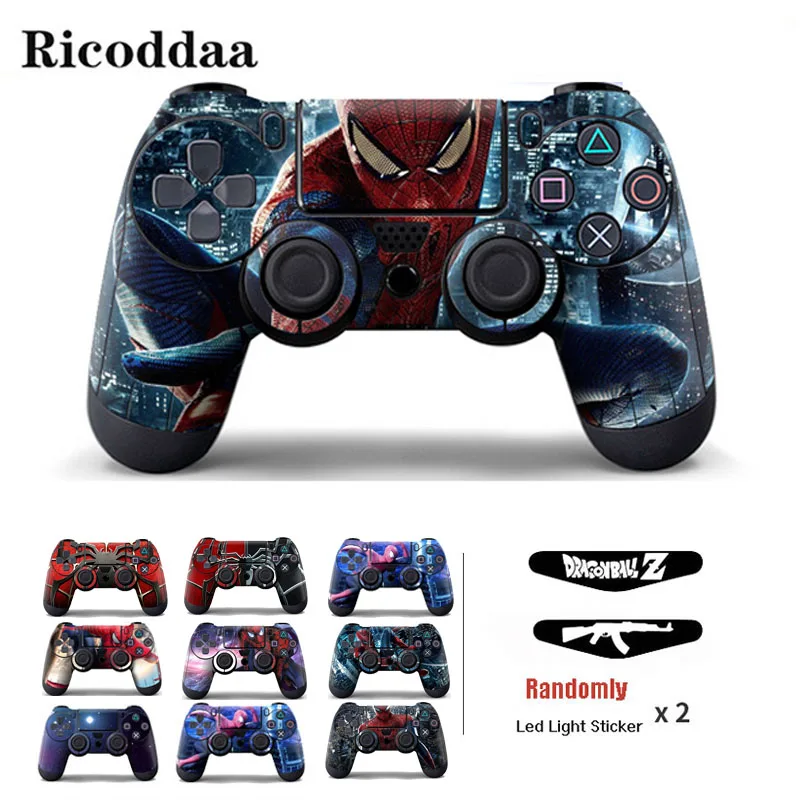 Наклейка из ПВХ для беспроводного контроллера PS4 геймпад Защитная Playstation 4