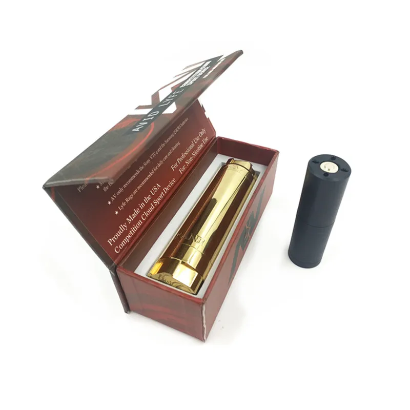 

2019 New AVID LYFE KAEN Mechanical Mod Brass Body Electronic Cigarette Fit 20700 18650 Battery For RTA RDA Tank Mech Mod