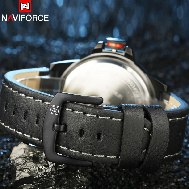 NAVIFORCE Китай Топ бренд спортивные часы для мужчин 30 м водонепроницаемые из