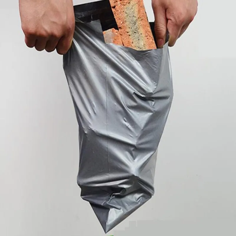 Опт серебристые 45*60 см почтовые пакеты Полиэтиленовые упаковочные для