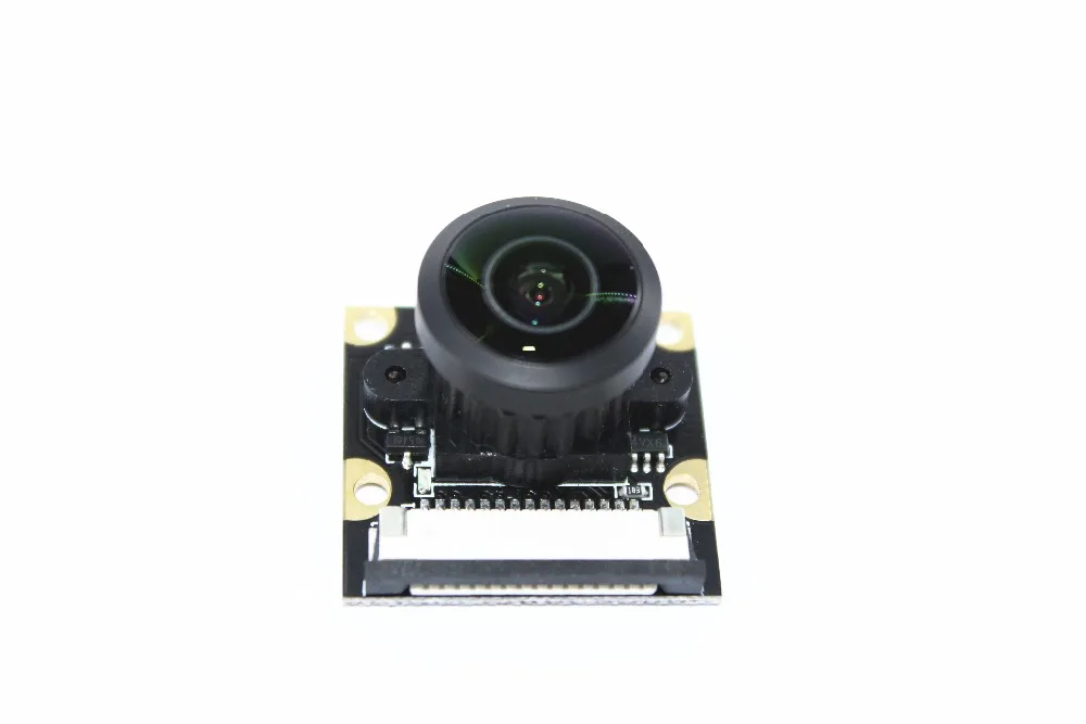Raspberry Pi Модуль камеры с регулируемым фокусом широкоугольный объектив 222 градусов с инфракрасным светодиодный с поддержкой ночного видения OV5647 для RPi