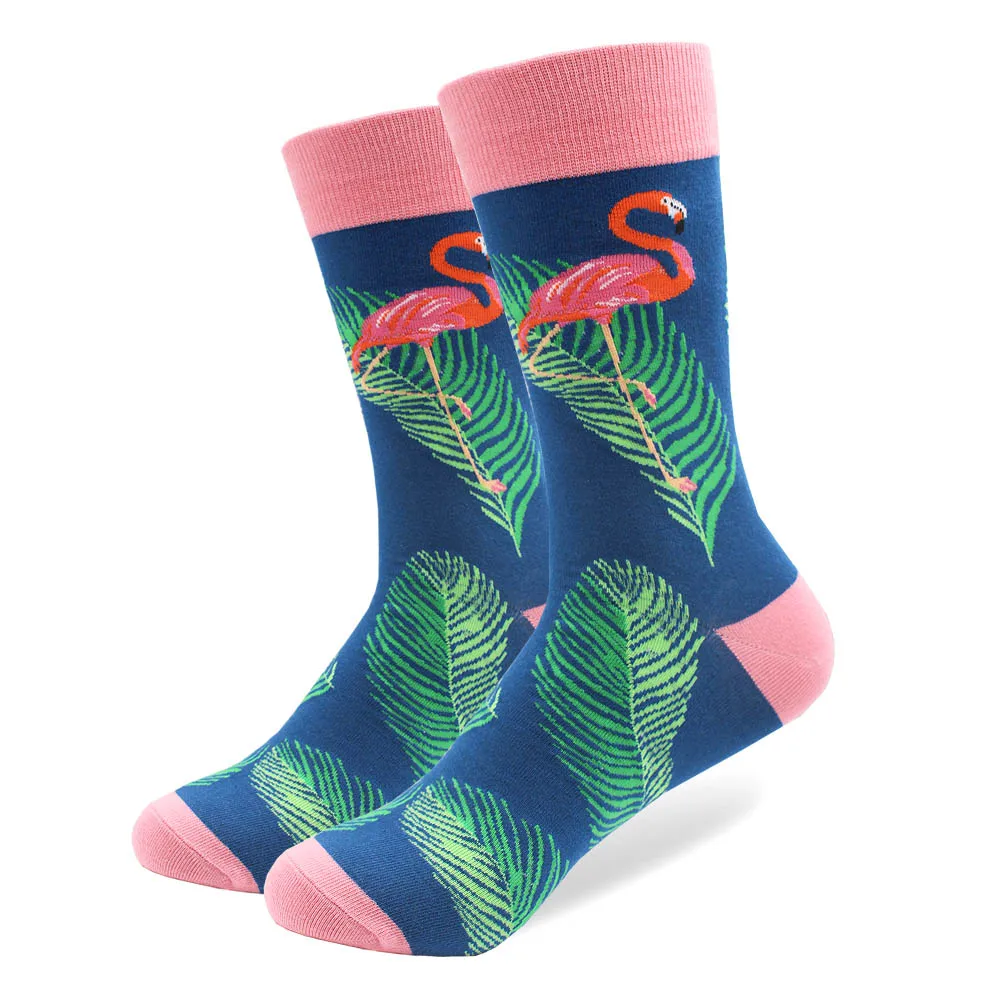 Moda sockmark Новое поступление Брендовые мужские счастливые носки Harajuku 100% чесаный