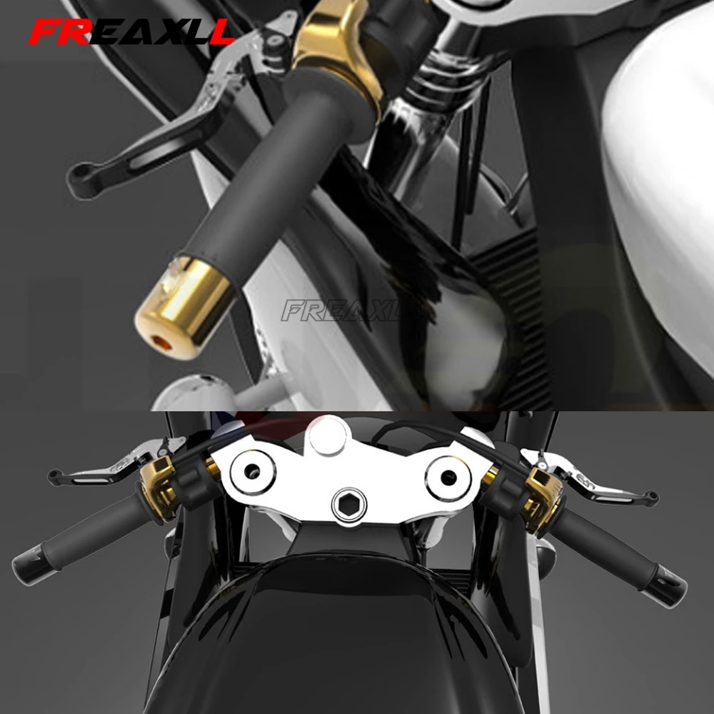 Аксессуары для мотоциклов алюминиевые наконечники ручек зажимы YAMAHA MT 07 FZ 14 18 09 FZ10