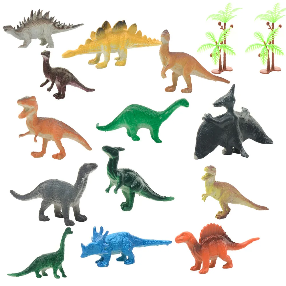 Динозавры фигурки fossil blokcs деформация 13 шт. динозавры дети фигурки динозавров модель игрушки новая модель игровой набор игрушки D300116