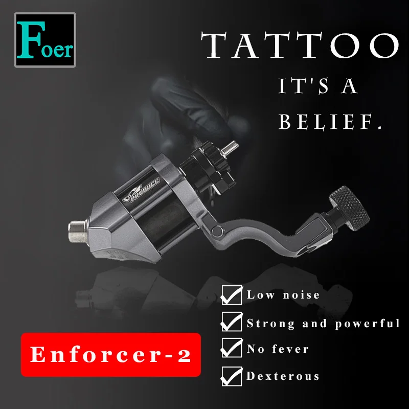 

O.G Enforcer2 Поворотная тату-машинка авиационная алюминиевая Стрекоза постоянный спрей для лица и тела машина микроблейдинг для электрического