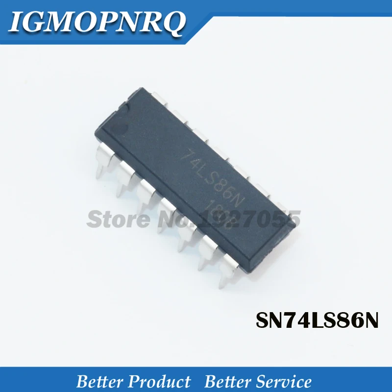 10 шт. HD74LS86P DIP 14 74LS86P SN74LS86N 74LS86 SN74LS86AN новая и оригинальная бесплатная
