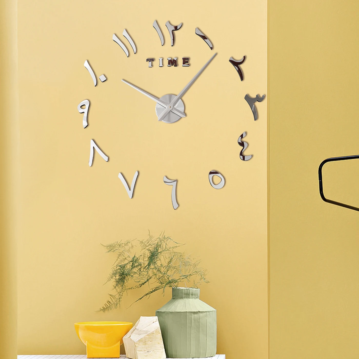Светящиеся модные часы настенные часы Horloge 3d Diy акриловые зеркальные наклейки украшение дома гостиная кварцевые иглы