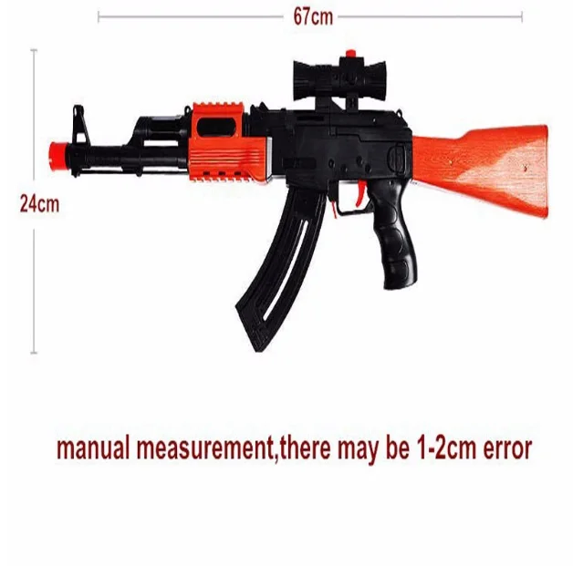 Классическая Штурмовая винтовка AK 47 игрушечный пистолет для стрельбы мягкая