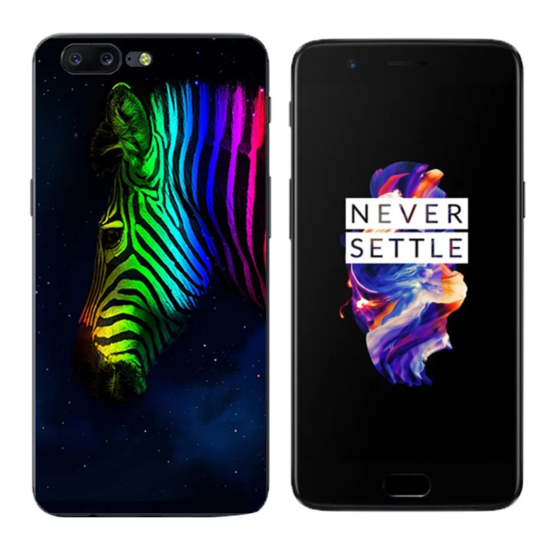 TPU Case for OnePlus 5 Five 1+5 Snowflake Printing Back Phone Cover Silicon Protection Cases Shells |