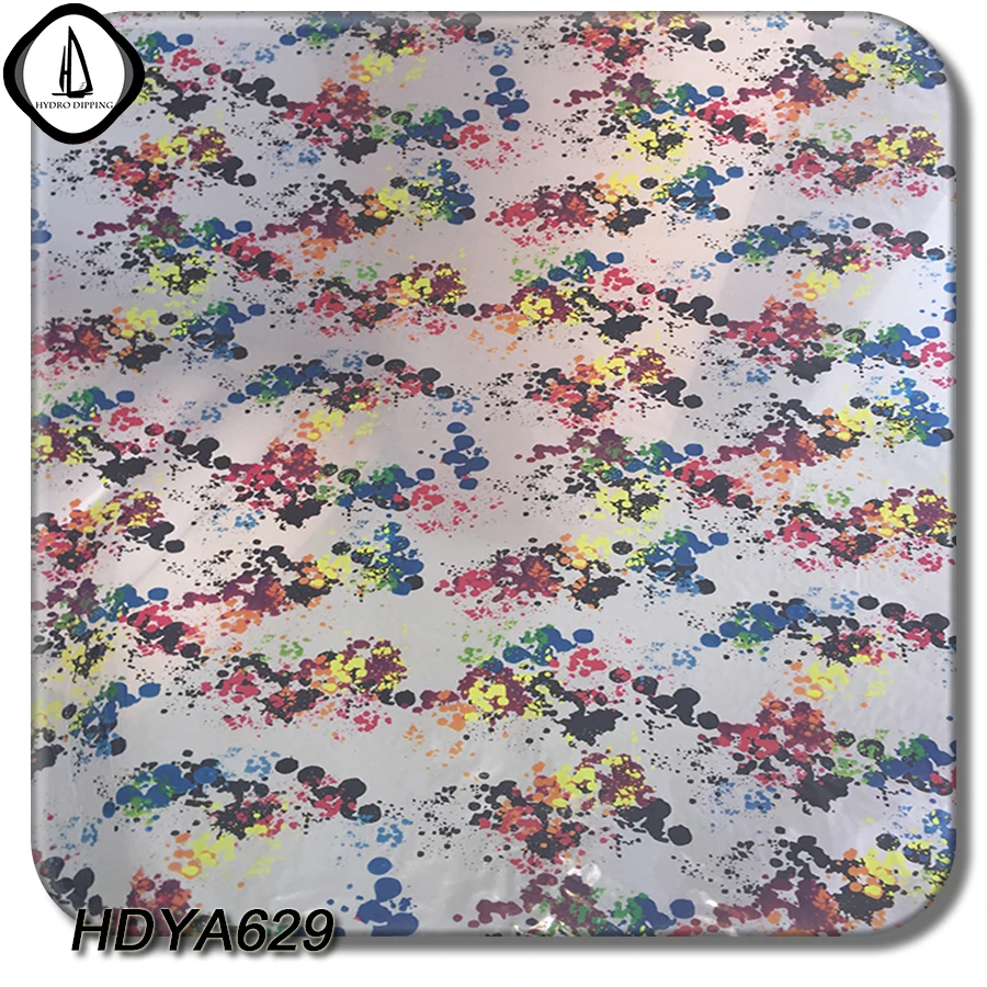 2017 Новый дизайн Рисунок No.HDYA629 0,5 м ширина 10 м длина DIY гидрографическая водная передача печати пленки.