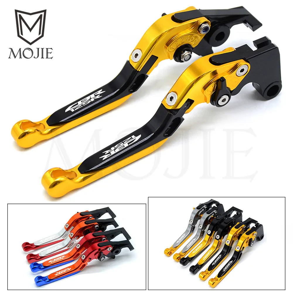 Мотоцикл CNC регулируемые рычаги сцепления для Honda CBR125R 2004 2010 2005 2006 2007 2008 2009 CBR 125R 125