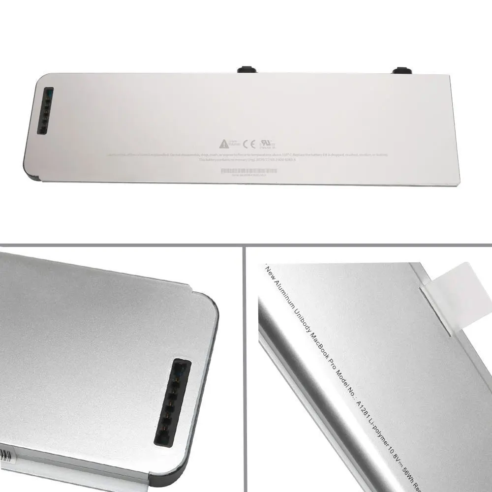 50Wh 4600 мАч 10 8 В Аккумулятор для ноутбука Macbook Pro 15 &quotA1286 2008 Версия аксессуары
