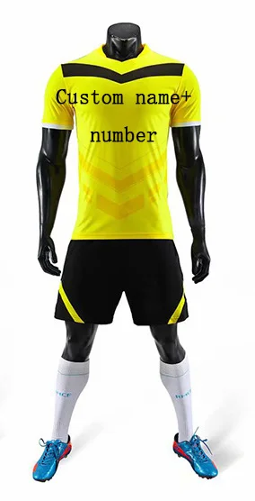 Custom name number Новинка, высокое качество, детские футбольные майки, наборы Survete, мужские футбольные комплекты, для взрослых, мужчин, детей, Futbol, тренировочная дешевая униформа, наборы DIY - Цвет: Custom name number