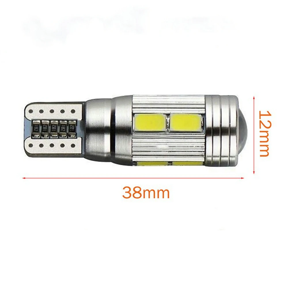 2X Led W5W T10 canbus Автомобильный свет с объективом проектора для Renault Trafic Safrane megane 2 duster