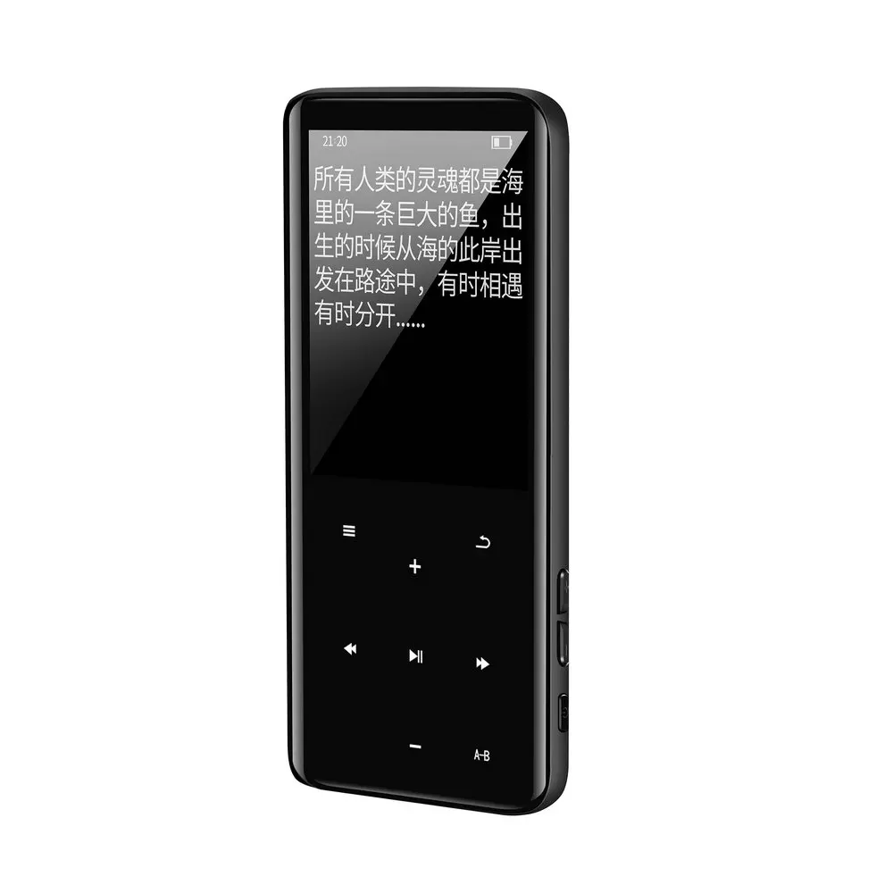 MP4 плеер Vandlion с Bluetooth MP3 музыкальный портативный медиаплеер тонкий 2 4 дюйма