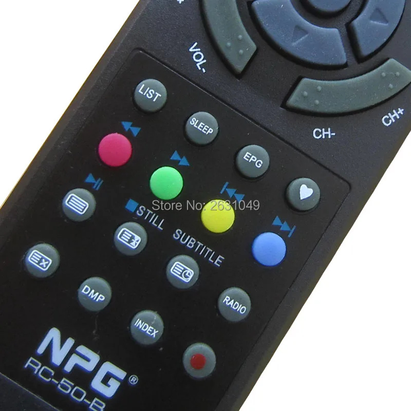 Пульт дистанционного управления подходит для NPG LCD LED HDTV TV Remote Control RC-50-B NLD 1966b on.