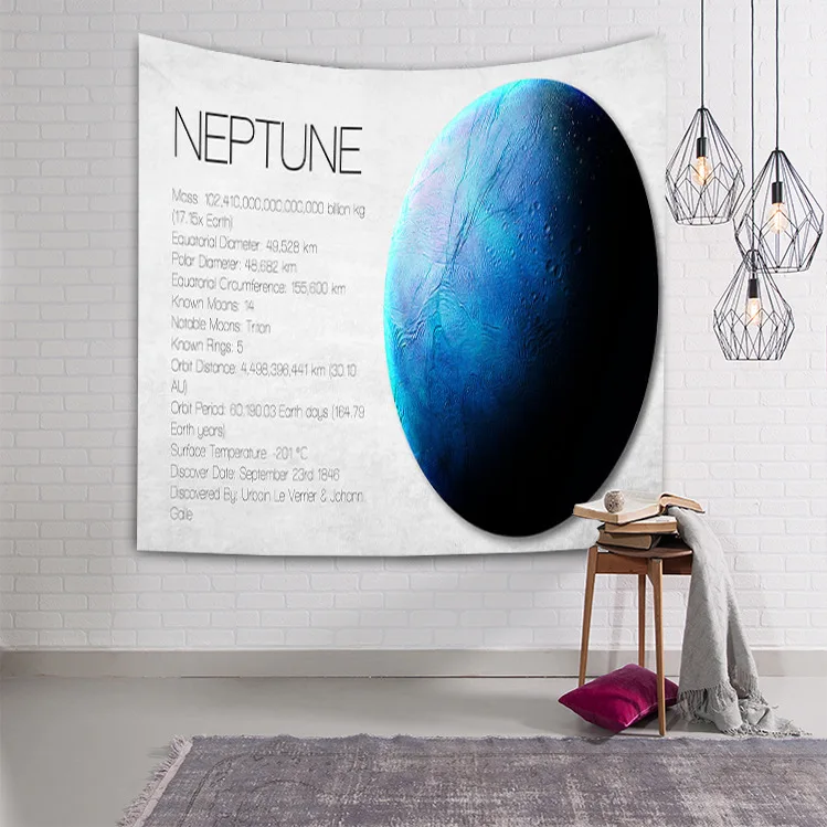 Star tapestry Wall Hanging Large Planet Art Print yoga Fabric Decor mandala blanket Mat Carpet 150x130 Rug | Дом и сад