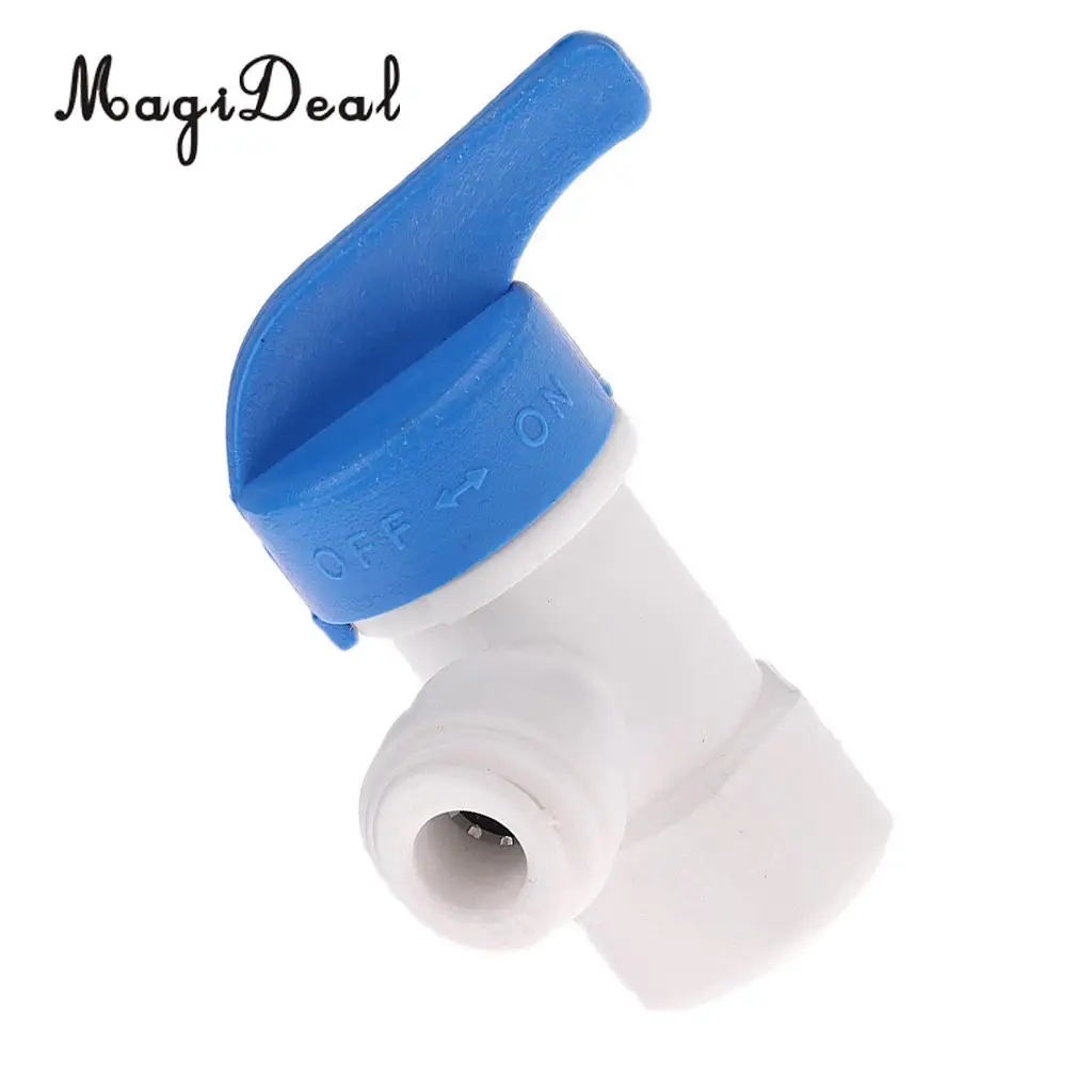 Пластиковый шаровой клапан magiideal 1/4 'OD быстроразъемный прямой фитинг для воды RO
