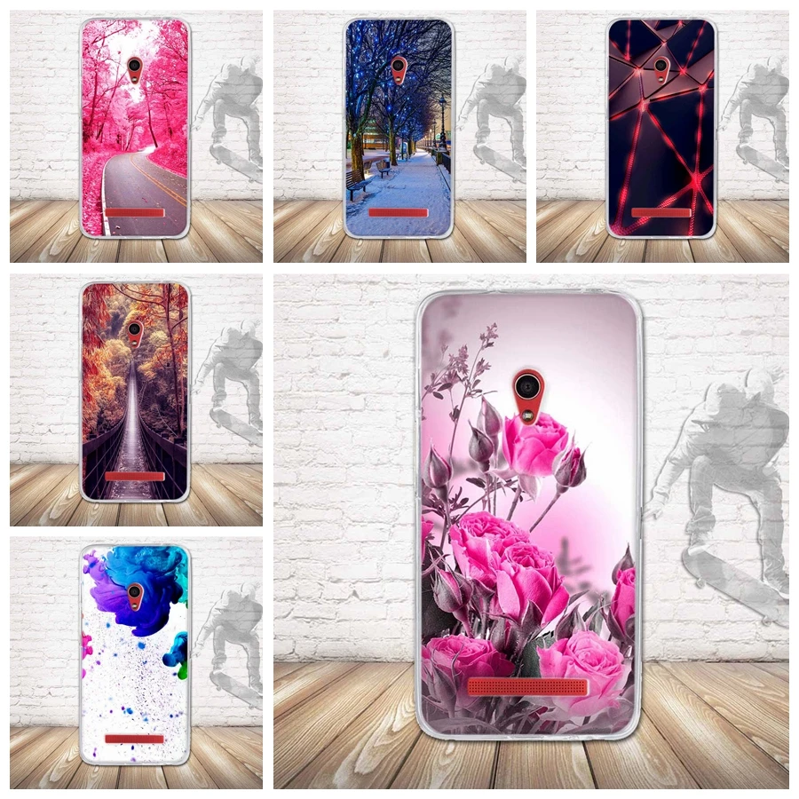 

For Asus Zenfone 5 A501CG A500CG Case 5.0 Phone Case Luxury Print Cover Soft Silicone Back Cover For ASUS Zenfone 5