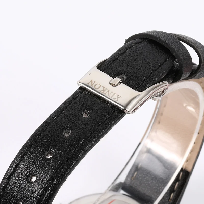 

2019 Luxury Brand Silver Women's Watch Simple Style vintage Leather Band Quartz Watch Fashion Wristwatch Ladies Watches Clock