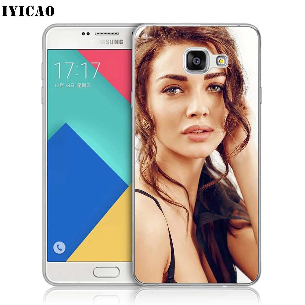IYICAO Amy Jackson Мягкий силиконовый чехол для телефона Samsung A10 A30 A40 A50 A70 M10 M20 M30 TPU |