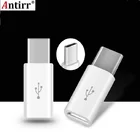 Переходник USB-C (штекер)Micro USB (разъем), Для передачи данных, цвет черный